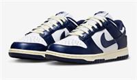 Nike Dunk Low W PRM Vintage Navy Patent UK 13 US 14 15.5 EUR 48.5 FN7197-100 New