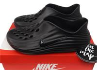 Nike ReactX Rejuven8 Mens Triple Black UK 5 8 9 10 11 12 13 US HV5060-001 New