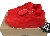 Nike x Jacquemus Air Max 1 SP Mystic Triple Red UK 4 5 6 7 8 9 US HM6690-600 New