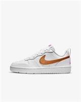 Nike Court Borough Low 2 SE GS White Cooper Trainers Shoes UK 5_5.5