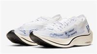Nike ZoomX Vaporfly Next% White Blue Ribbon Sports UK 7.5 US 8.5 CU4844-100 New