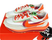 Nike x Sacai x CLOT LDwaffle Orange Blaze UK 5 6 7 8 9 US 39 42.5 DH1347-100 New