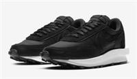 Nike x Sacai LDwaffle Black White Nylon UK 5 9 10 11 12 14 15 US BV0073-002 New