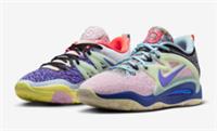 Nike KD 15 NRG What The Multi Purple Pink UK 3 US 3.5 5 EUR 35.5 FN8011-500 New