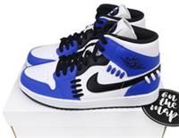 Nike Air Jordan 1 Mid SE W Sisterhood Blue 4 5 6 7 8 9 10 11 US CV0152-401 New