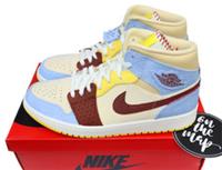 Nike Air Jordan 1 Mid SE Fearless Maison Chateau Rouge UK 10.5 US 11.5 45.5 New