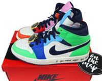 Nike Air Jordan 1 Mid W Fearless Melody Eshani UK 5.5 US 6 8 EU39 CQ7629-100 New