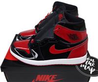 Nike Air Jordan 1 Retro High OG Bred Patent UK 3 4 5 6 7 8 9 US 555088-063 New