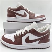 Nike Air Jordan 1 Low Brown Bronze Eclipse White Trainers UK 7.5 Womens BNWT