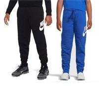 Nike Large Logo Kids Cotton Sweat pants Age 6-7 joggers bottoms boys girls