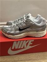 Nike P-6000 White Black Metallic Silver - UK 7.5