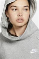 Nike Hoodie Womens Size XS Funnel Pullover GREY HEATHER Essential Top - XS Regular