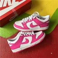 NIKE DUNK LOW LASER FUCHSIA GS UK5.5 💗 TRUSTED SELLER ✅ FAST SHIP 🚚