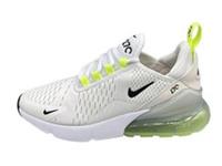 Air Max 270 Nike Womens Trainers Size 3 UK Sneakers WHITE GHOST BLACK