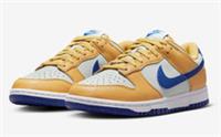 Nike Dunk Low W Next Nature Wheat Gold Royal UK 4.5 US 7 EUR 38 DN1431-700 New