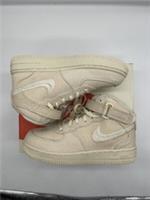 Nike X Stussy PS Air Force 1 Mid Fossil Size UK 1.5 US 2Y EU 33.5 New In Box