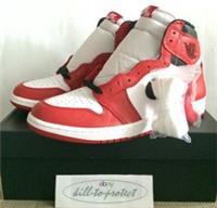 NIKE AIR JORDAN 1 Retro OG CHICAGO Sz UK US 8 9 10 11 + GS Kid sizes 555088-101