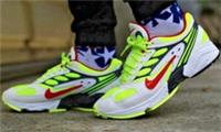 NIKE AIR MAX GHOST RACER ZOOM MENS TRAINERS RED NEON YELLOW SNEAKERS MENS SHOES*