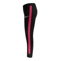 Nike Swoosh Track Pants Girls Black Size 5-6 YRS (110-116cm) (HF9)