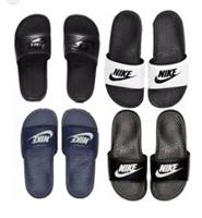 New Nike Benassi Mens Boys Sliders Holiday Beach Pool Casual Slip On Size 7-12