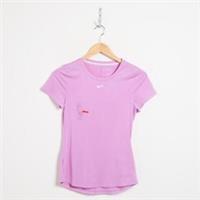 NIKE Training One Slim T-Shirt Women's Purple SIZE XS