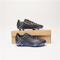 NIKE Mercurial Vapor 15 Club FG Junior Black SIZE 3.5 Trainers