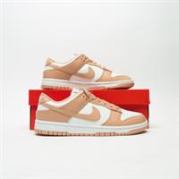NIKE Dunk Low Women's White/Pink SIZE 7 Trainers