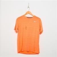 NIKE Miler T-Shirt Junior Orange SIZE 13-15YRS