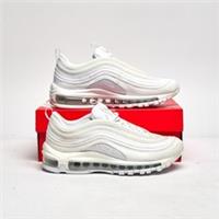 NIKE Air Max 97 Junior White/Silver SIZE 4 Trainers