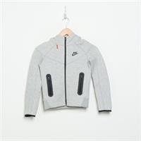 NIKE Tech Fleece Full Zip Hoodie Junior Grey SIZE 7-8YRS