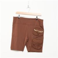 NIKE x CACT.US CORP Women's Shorts Brown SIZE XL