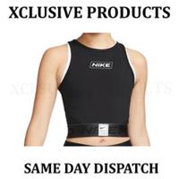 Nike Women's Dri-Fit Training Crop Top - Size Uk Small - DQ5593-010