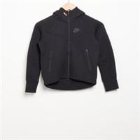 NIKE Girls' Tech Fleece Full Zip Hoodie Junior Black SIZE 7-8YRS