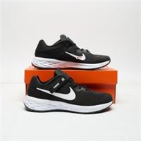 NIKE REVOLUTION 6 Junior Black/White SIZE 5.5 Trainers