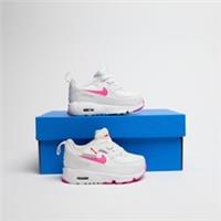 NIKE Air Max 90 Leather Infant White SIZE 5.5 Trainers