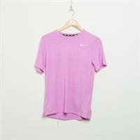 NIKE Miler T-Shirt Junior Purple SIZE 12-13YRS