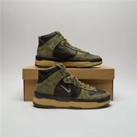 NIKE Dunk High Up Women's Green SIZE 7 Trainers