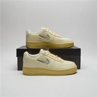 NIKE Air Force 1 '07 Women's Beige SIZE 4.5 Trainers