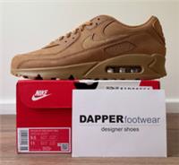 Nike Air Max 90 Premium, Size 8.5 UK, Wheat Trainers FZ5102 299