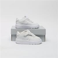 NIKE Air Force 1 Low Infant White SIZE 4.5 Trainers