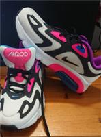 juniors NIKE air max 200 (GS) white trainers AT5630 100