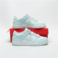 NIKE Dunk Low Children's White/Blue SIZE 13.5 Trainers