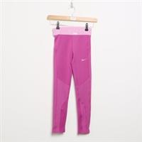 NIKE Girls' Pro Therma-FIT Tights Junior Pink SIZE 8-10YRS