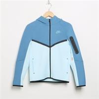 NIKE Tech Fleece Full Zip Hoodie Junior Blue SIZE 12-13YRS