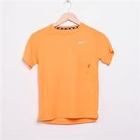 NIKE Miler T-Shirt Junior Orange SIZE 10-12YRS