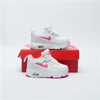 NIKE Air Max 90 Leather Infant White SIZE 5.5 Trainers