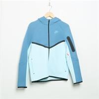 NIKE Tech Fleece Full Zip Hoodie Junior Blue SIZE 13-15YRS