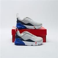 NIKE Air Max 270 Infant Grey/Blue SIZE 6.5 Trainers