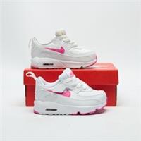 NIKE Air Max 90 Leather Infant White SIZE 6.5 Trainers