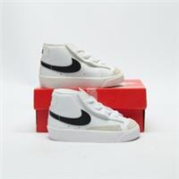 NIKE Blazer Mid '77 Infant White/Black SIZE 5.5 Trainers